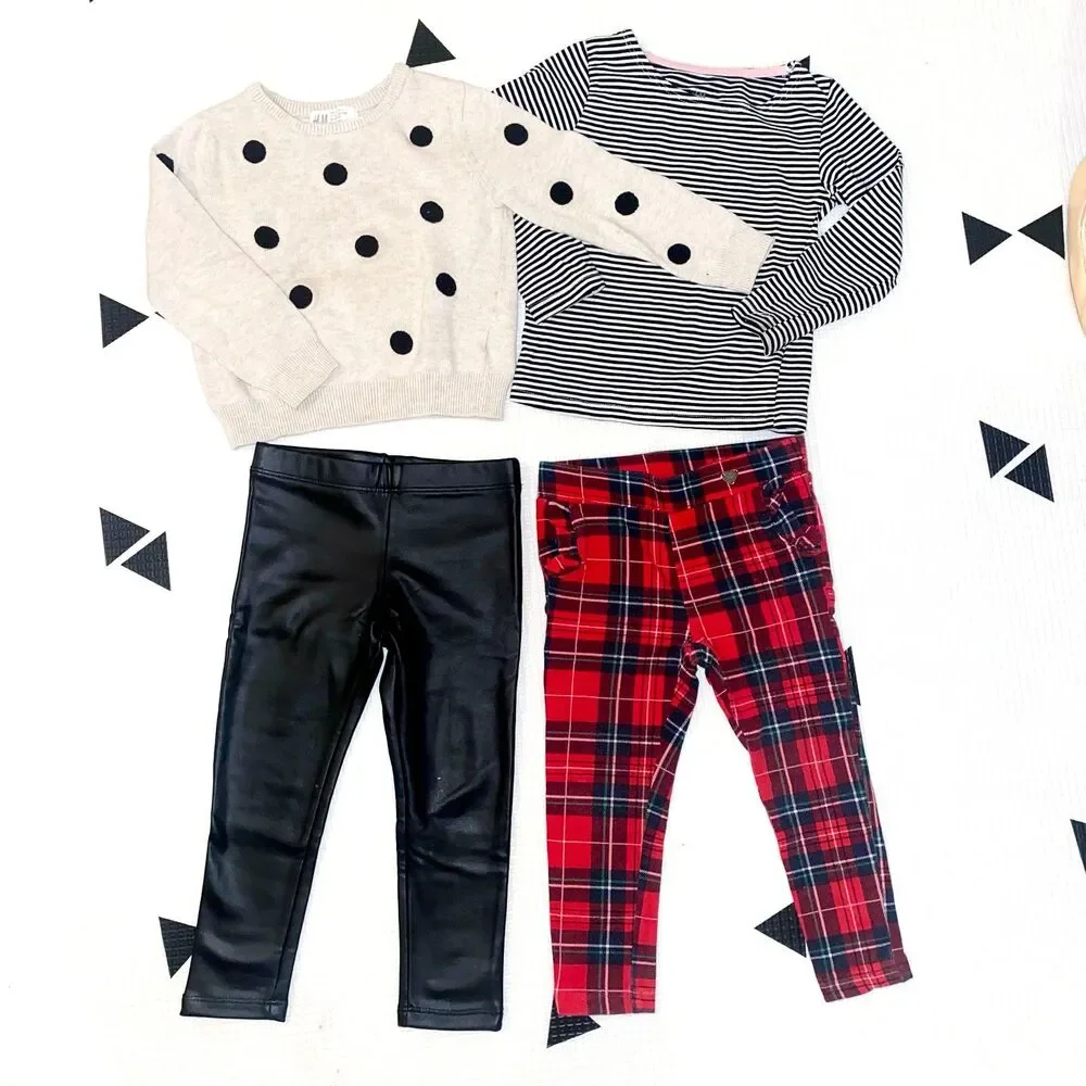 Fall / Holiday / Rock n Roll H&M 2T Bundle of Mix + Match Fits